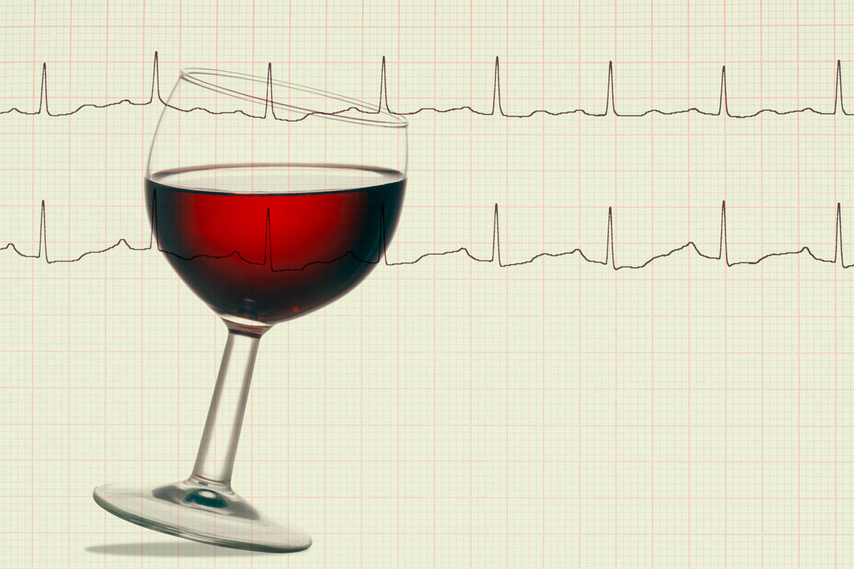 Moderate Drinking Not Harmful for Older Patients with Heart Failure