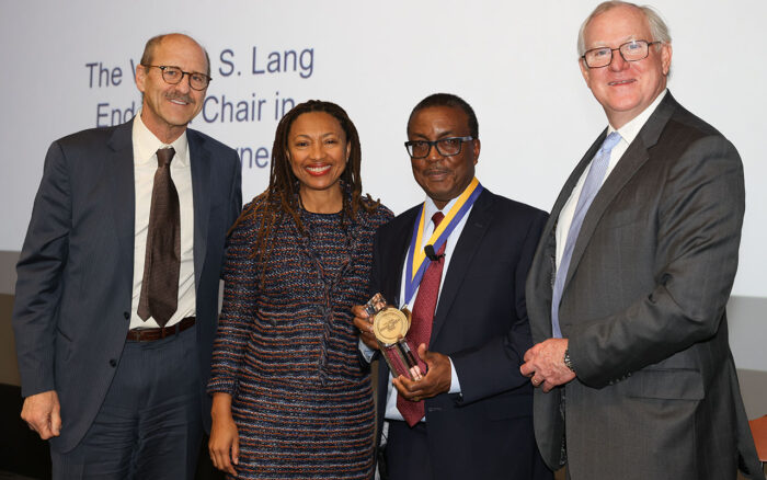 Odibo named Lang endowed chair in OB-GYN
