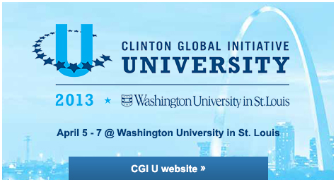 Washington University hosted the 2013 Clinton Global Initiative University
